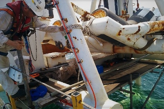 Offshore Repair of a Pipe Layer Vessel Stinger - Metal Machines ...